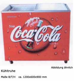 Leihgebühr Kühltruhe