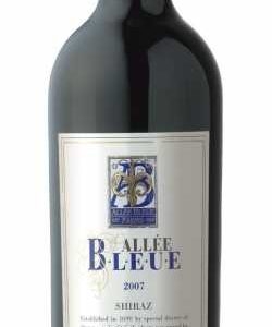 Allée Bleue Shiraz
