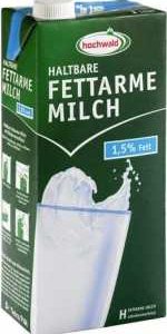Milch haltbar fettarm 1,5% (H-Milch)