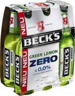 Becks 0,33 Green Lemon ZERO alkoholfrei - 24/0,33