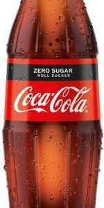 Coca Cola Zero Glasflasche - 24/0,33