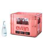 Evian Mineralwasser GLASFLASCHE - 20/0,33 Schraubverschluss (+ EUR 6,50 Pfand)