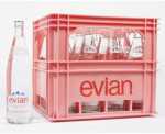 Evian Mineralwasser GLASFLASCHE - 12/1,00