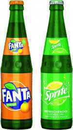 Fanta & Sprite Mischkiste Glasflasche 0,33 - 24/0,33