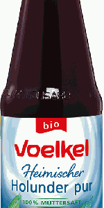Voelkel 0,7 Holunderbeerensaft 100% **