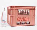 Evian Mineralwasser GLASFLASCHE - 20/0,50 (+ EUR 6,50 Pfand)