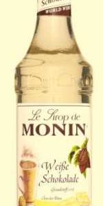 Monin weiße Schokolade Sirup **
