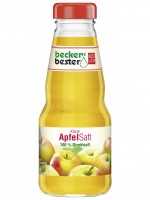 Becker 0,2 Apfelsaft klar 100% - 12/0,20 Glas Mehrweg